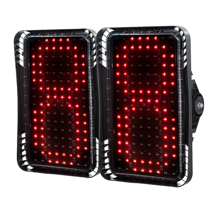 800×600mm FixTime Tri-Color Two-Digit LE